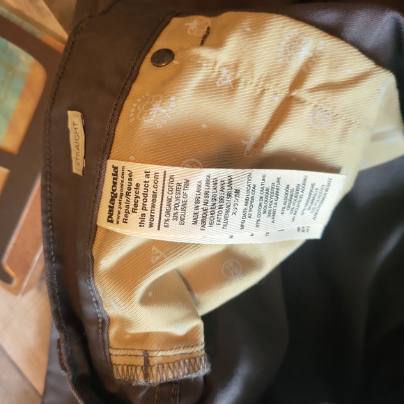 Patagonia Twill Jeans Regular 34x32 - Picture 2 of 4
